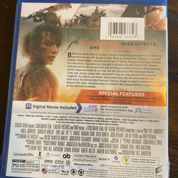 Monster Hunter DVD - Picture 4 of 4